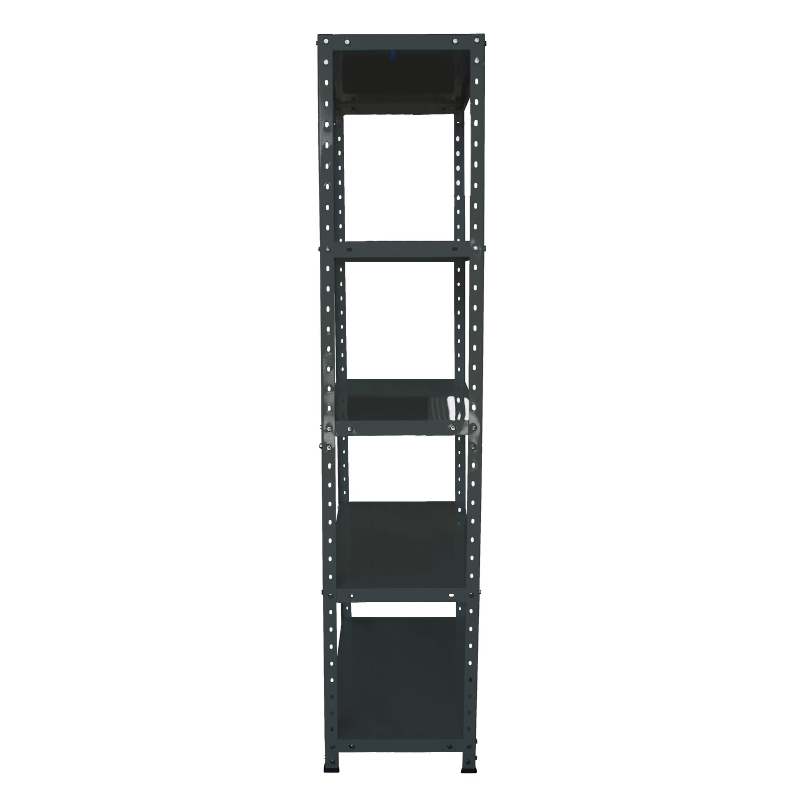 Estantería 200x90x40 Negro mate