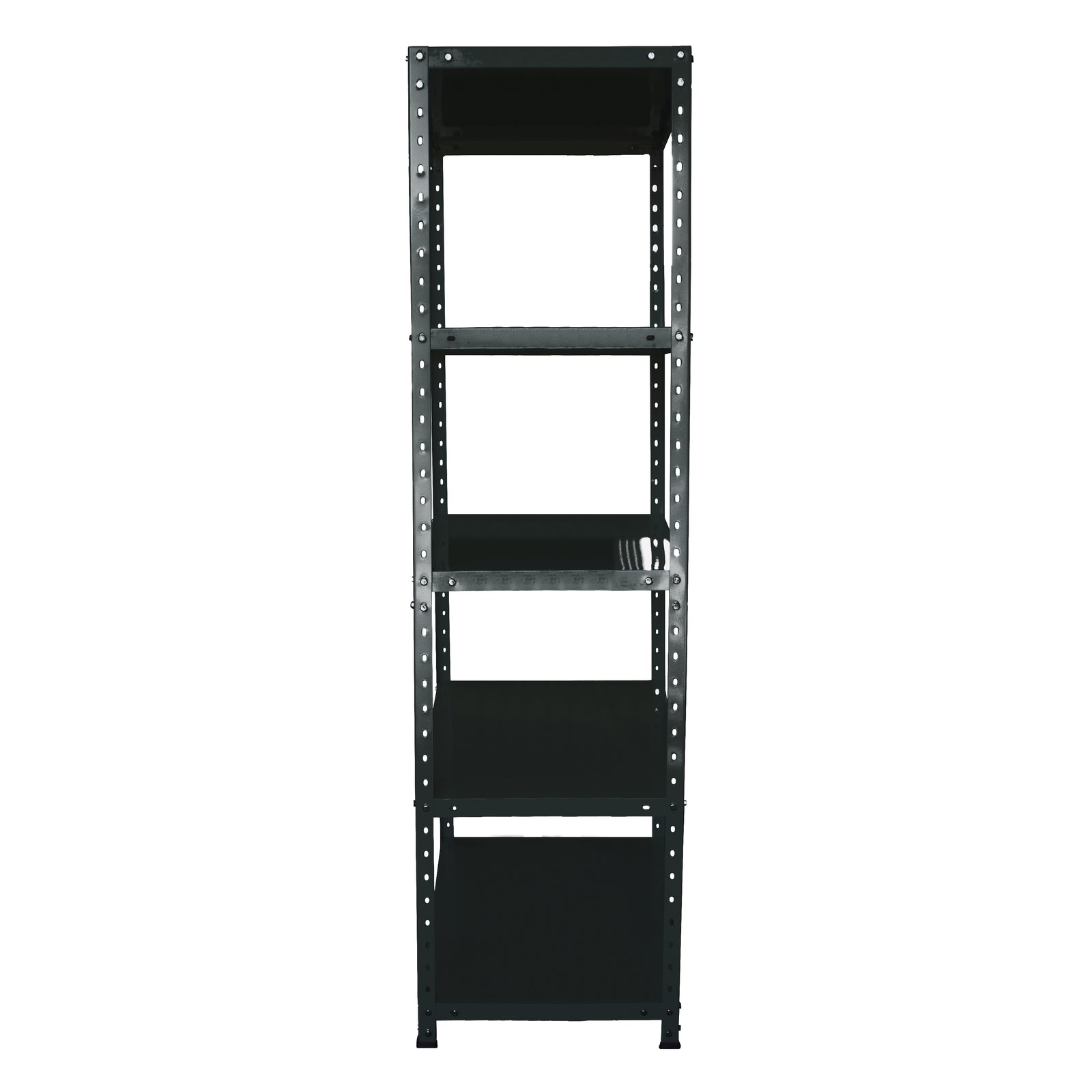 Estantería 200x90x50 Negro mate