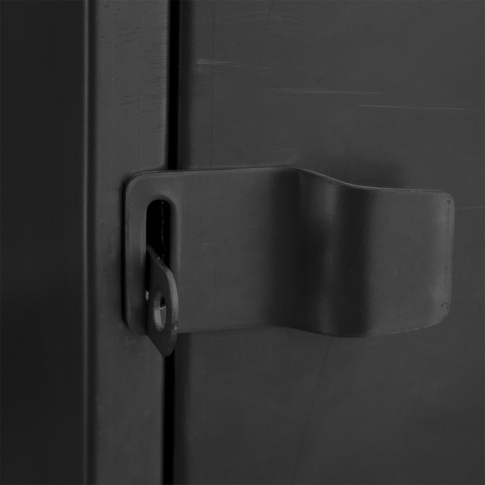 Rack TV Rock Wood Negro Mate