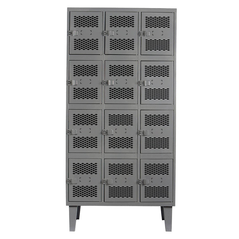 Lockers Alta Resistencia 3-12 Puerta Malla