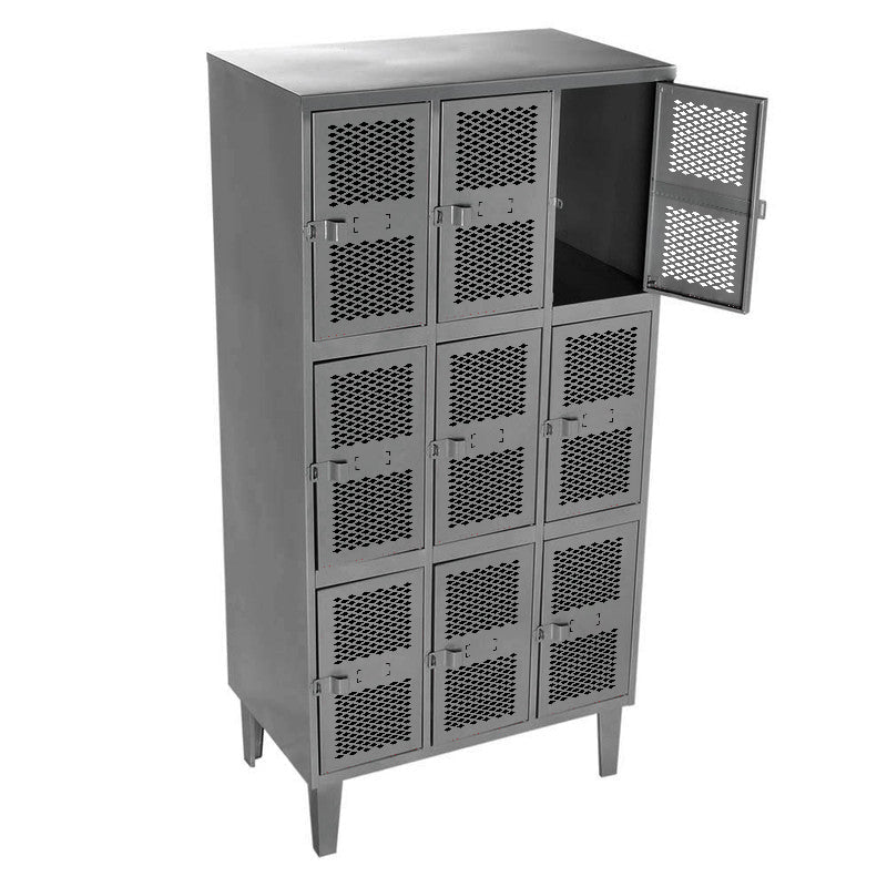 Lockers Alta Resistencia 3-9 Puerta Malla