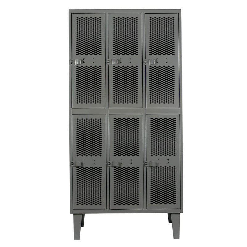 Lockers Alta Resistencia 3-6 Puerta Malla