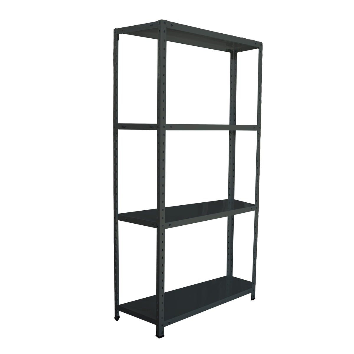 Estantería 200x90x40 Negro mate