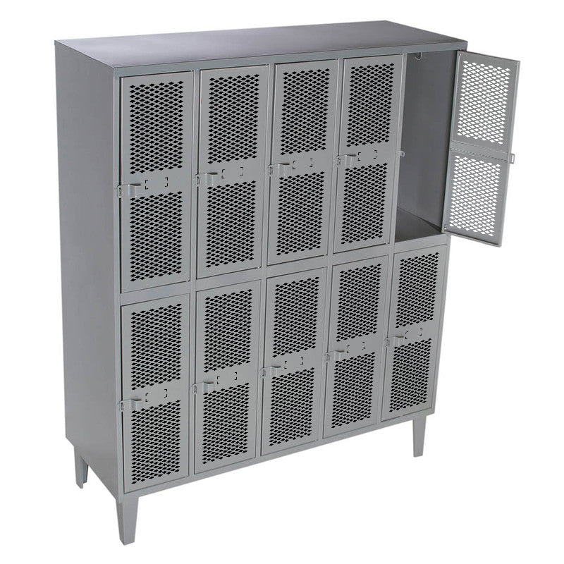 Lockers Alta Resistencia 5-10 Puerta Malla