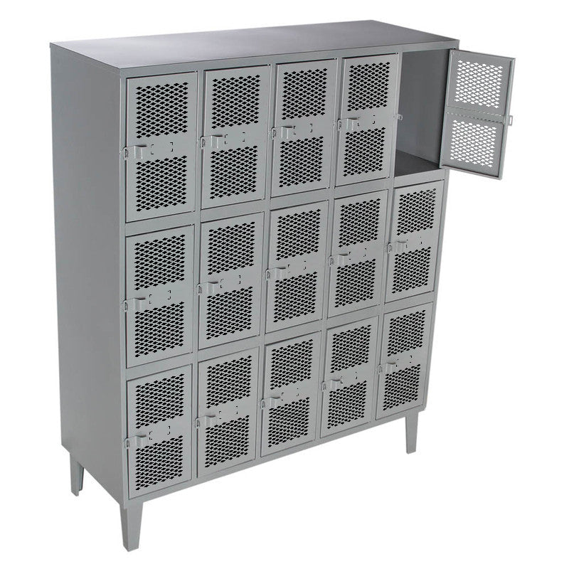 Lockers Alta Resistencia 5-15 Puerta Malla