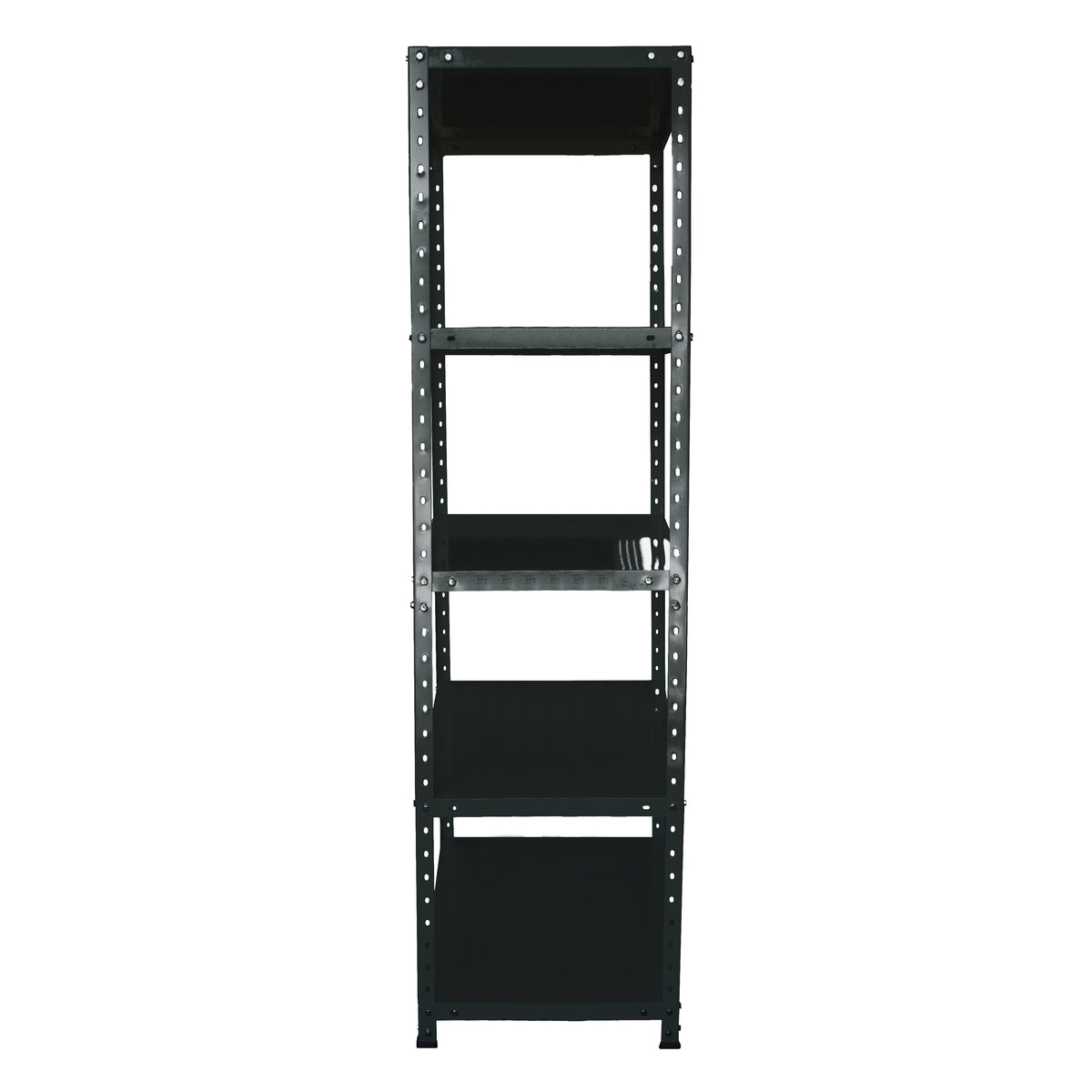 Estantería 200x90x50 Negro mate