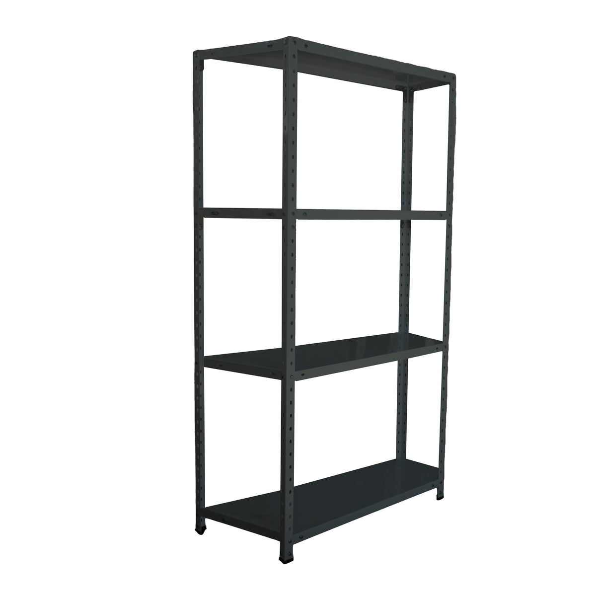 Estantería 200x90x50 Negro mate