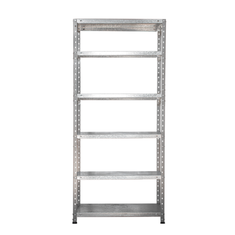 Estantería 200x90x30 Galvanizada