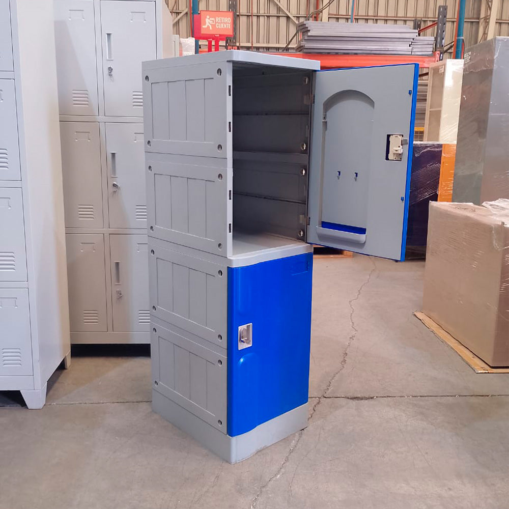 Lockers plastico 1-2 Diferente cerradura