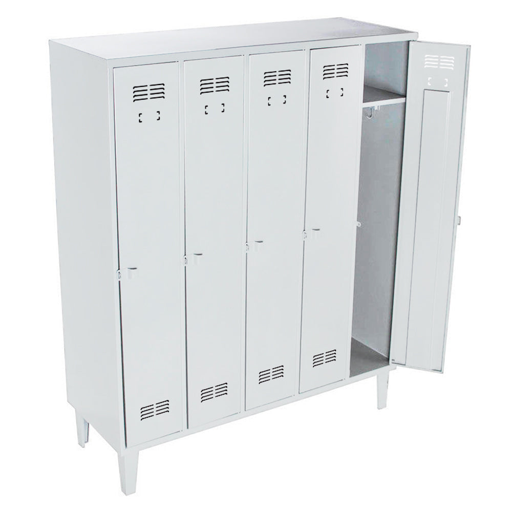Lockers Alta Resistencia 5 cuerpos 5 puertas - Movilockers
