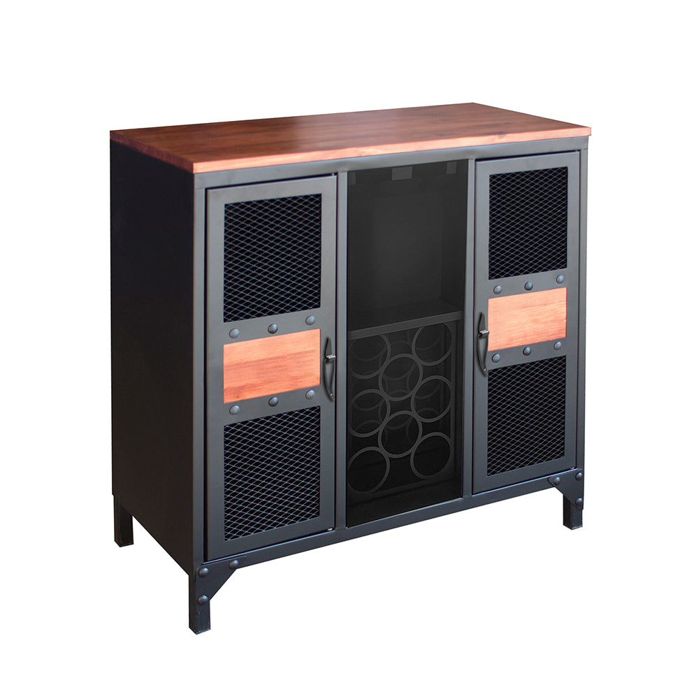 Bar Roots negro mate