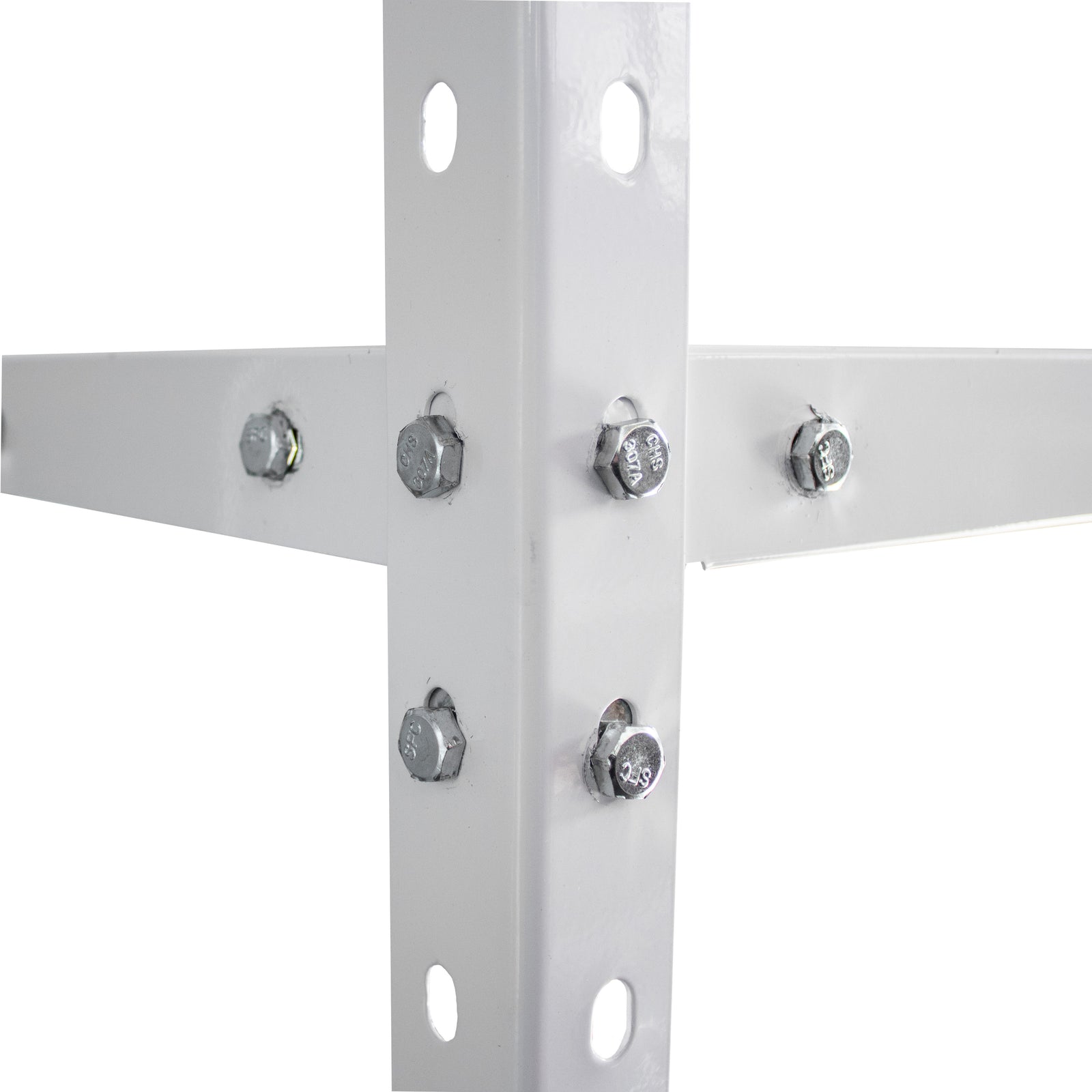Estantería 200x90x50 Blanco Antibacterial