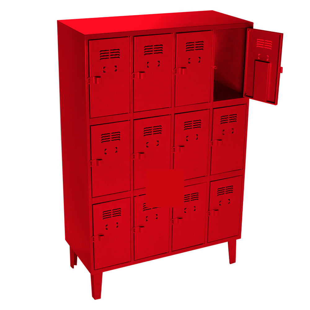 Lockers Alta Resistencia 4 cuerpos 16 puertas - Movilockers