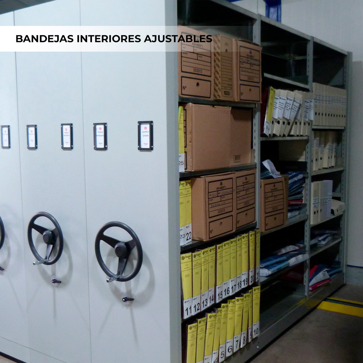 Estantería Móvil Full-Space Doble