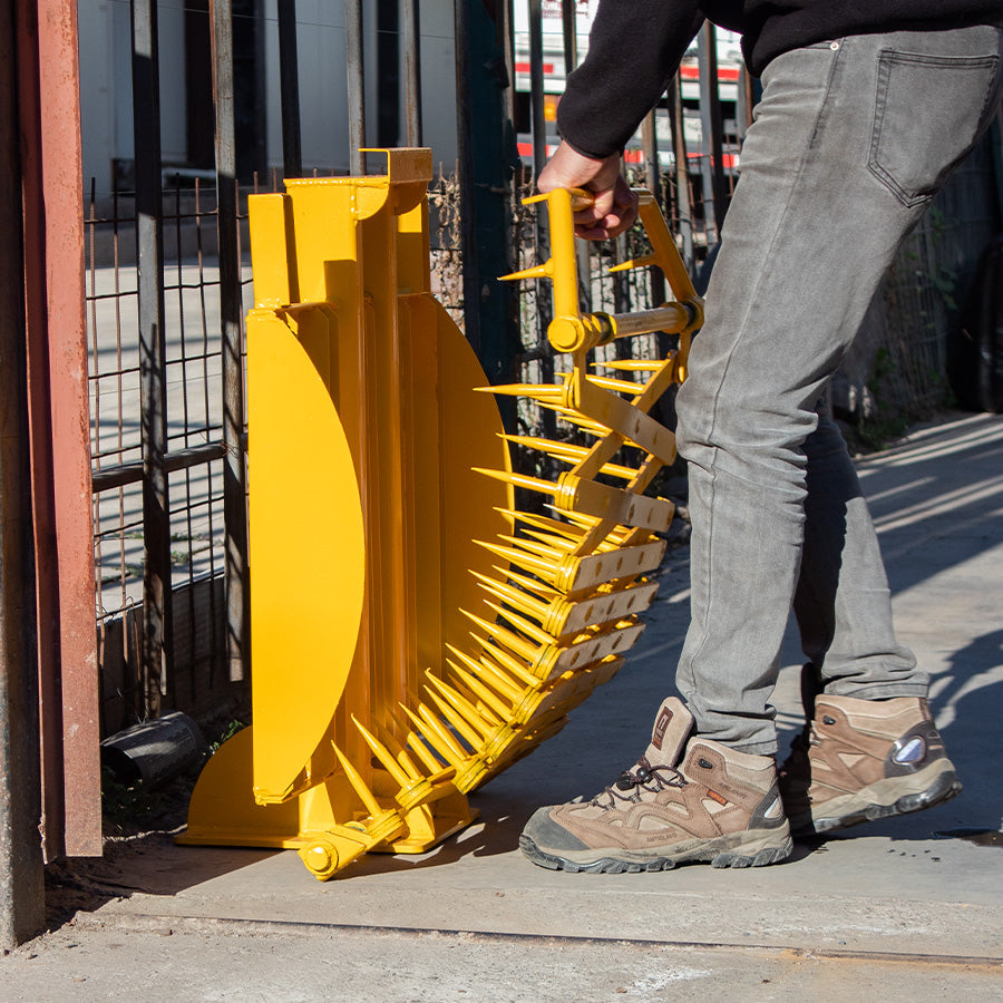 Barrera Pincha Neumáticos Desplegable Movimetal