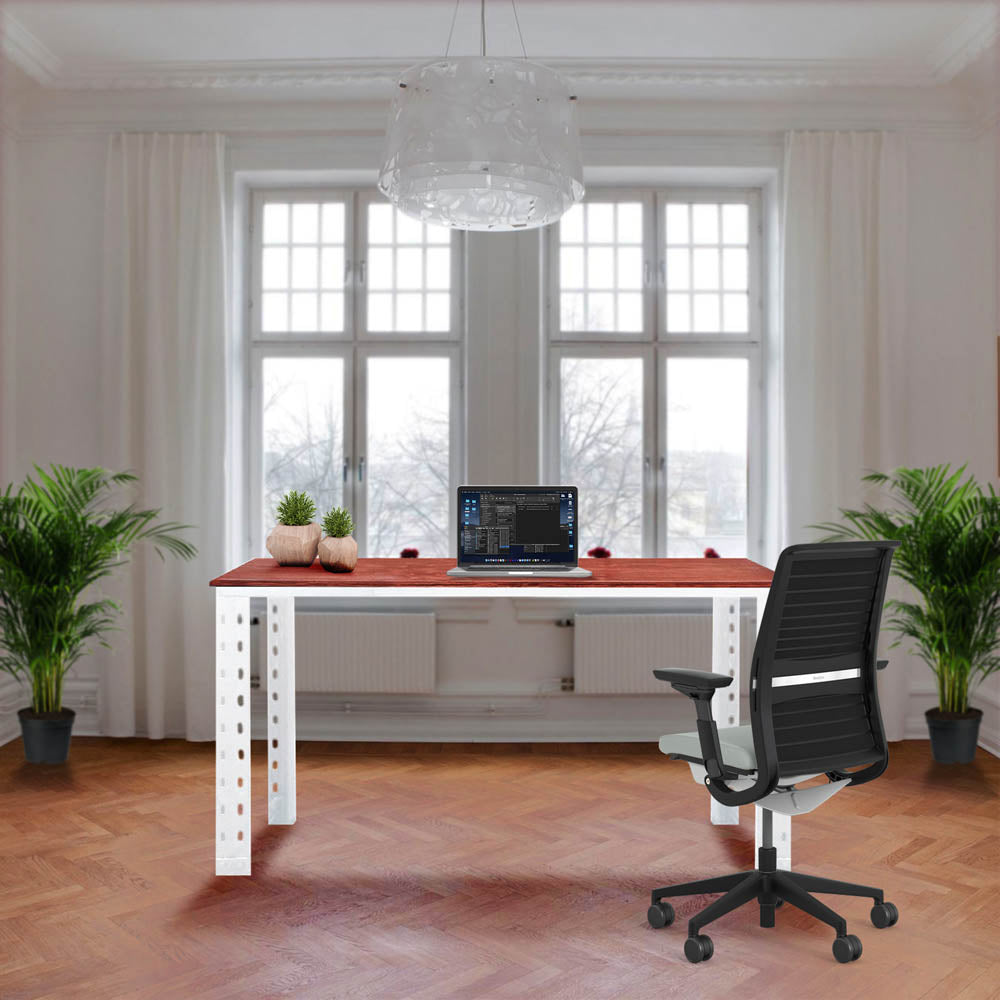 Escritorio Industrial M Blanco Mate